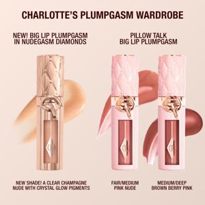 Charlotte Tilbury Big Lip Plumpgasm In Nudegasm Diamonds